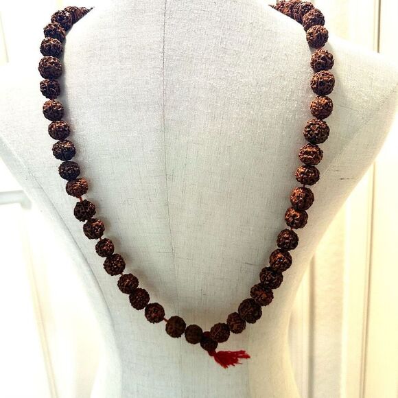 LARGE RUDRAKSHA NECKLACE - Picture 3 of 5
